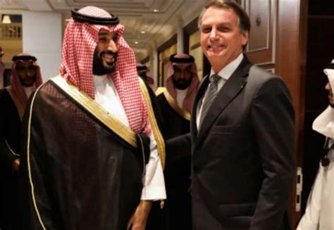 Bolsonaro tem reunião de investimentos príncipe da Arábia Saudita