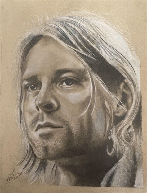 kurt cobain drawing 8