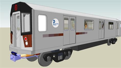 MTA New York City Subway R142A Subway Car. | 3D Warehouse