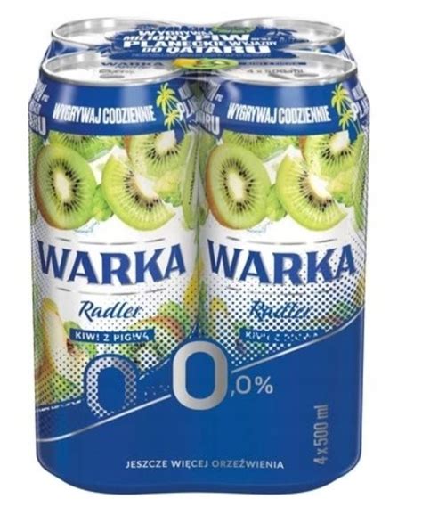 Piwo Bezalkoholowe Warka Radler Piwo Bezalkoholowe Z Lemoniadą O Smaku