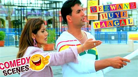 Akshay Kumar Fooling Rimi Sen Comedy Scene Deewane Huye Paagal