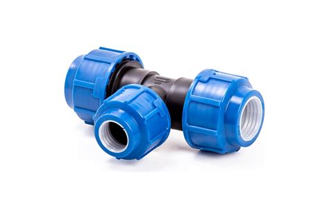 Компрессионный тройник для ПЭ труб LAMMIN 110x75x110 Lm34011117511 ...