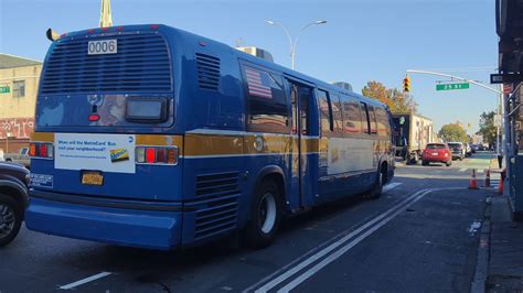 MTA Metro Card Bus 1996 Novabus RTS 06 0006 Ex MTA New York City Bus