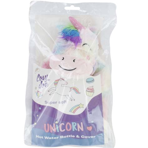 Cosy Joe Unicorn Hot Water Bottle Cover Wondercare