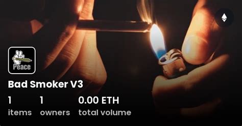 Bad Smoker V3 Collection Opensea