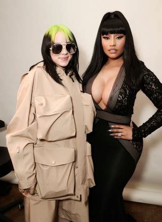 Billie Eilish Nicki Minaj Attend Billboard Photos Ditoriales De