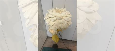 Торшер напольный в виде цветка (пион) купить в Челябинске | Товары для ...