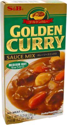 S B Golden Curry Japanese Curry Mix Medium Hot Oz Central Market Really Into Food