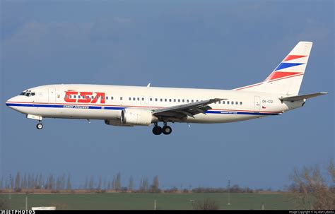 OK CGI Boeing 737 49R CSA Czech Airlines AL Alan Lebeda JetPhotos