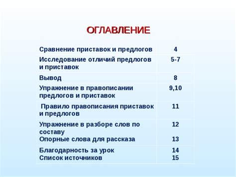 Правописание приставок и предлогов.
