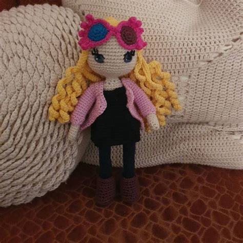 Crochet doll pattern Amigurumi pattern by MrKoshka on Etsy
