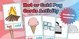 Preschool Hot And Cold Sorting Activity
