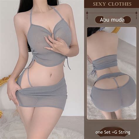 Jual Lingerie Sexy Hot Baju Dinas Malam Sexy Hot Depan Suami A Shopee Indonesia