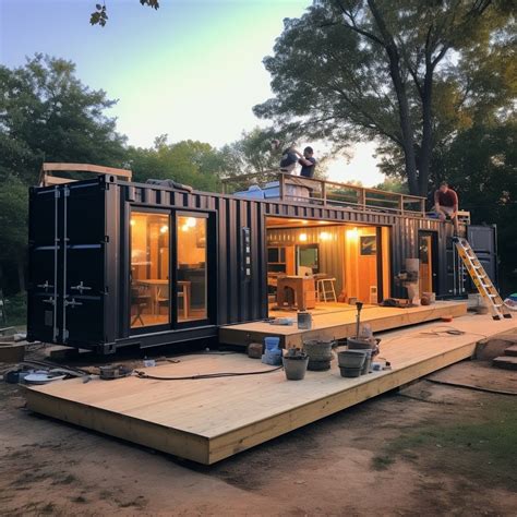 Transforming a 40-Foot Container1 | Container house design, Building a ...