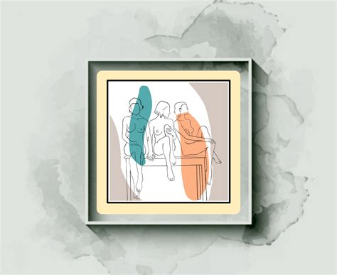 Naked Woman Line Art Set Of Three Figures Woman Body Line Art Etsy Abstract Line Art Art