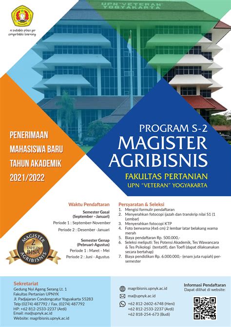 Program Studi Magister Agribisnis Upn Veteran Yogyakarta