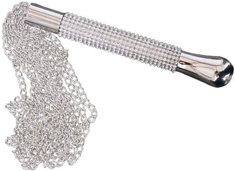 Ass Spanking Steel Metal Chain Queen Restraint Whip Diamond Like