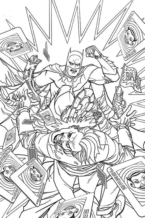 Comic Book Coloring Pages At Free Printable