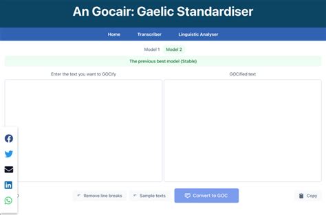 Developing A Web App For Crowdsourcing Judgements On Gaelic Text