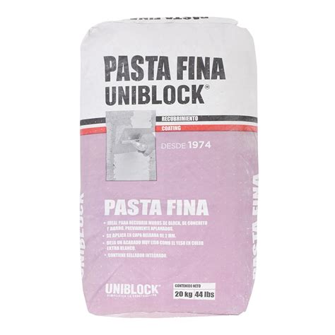 Pasta Fina Blanca 20 Kg The Home Depot México Ventas A Profesionales