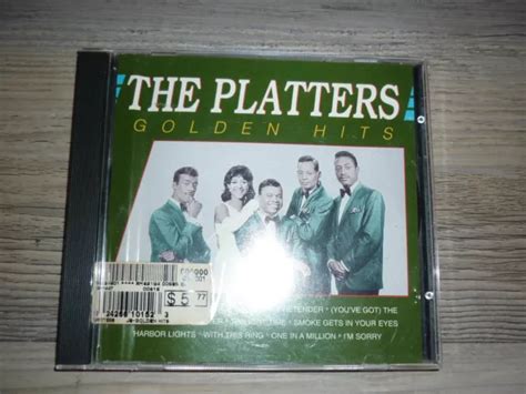 Vintage The Platters Golden Hits Cd 1015 1996 Masters Eur 531