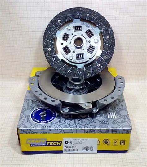 Комплект сцепления ВАЗ 2101-07/2121/2120/2131 - Krafttech арт. W03200E ...