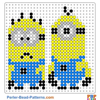 25 Minion Perler Bead Patterns IgnaciaElaya