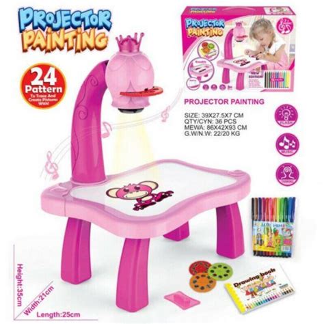 Детский стол проектор для рисования Projector Painting детский проектор ...