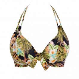 Freya Bademode Bahama Shores Neckholder Bikini Oberteil Schwarz Annadiva