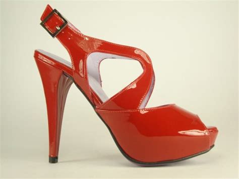 Talla 34 PN 110 Charol Rojo Elda Shoes