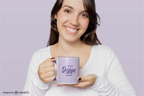 Hand Holding Mug Mockup Design Psd Editable Template