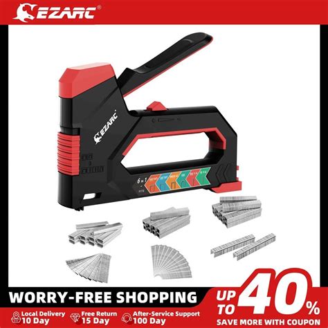 Buy 6 In 1 Heavy Duty Staple Gun For Carpentry Online Tool Gorilla