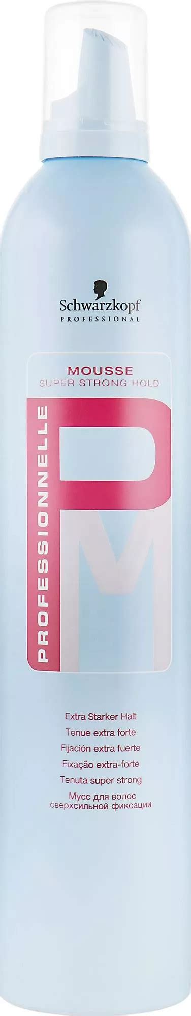 Schwarzkopf Professional Professionnelle Mousse Super Strong Hold ...