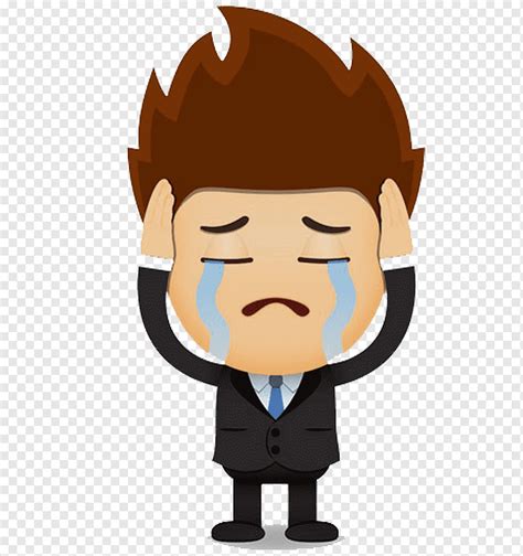 Sad Man The Man Sad Office Worker Png PNGWing