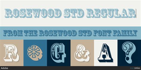 Rosewood Std Font | Fontspring