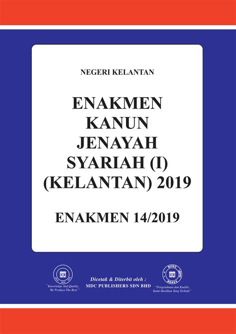 Islamic Law Enakmen Kanun Jenayah Syariah I Kelantan