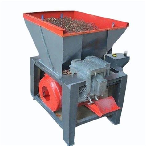 Single Shaft Automatic Mild Steel Shredder Machine, Capacity: 100 kg/hr ...