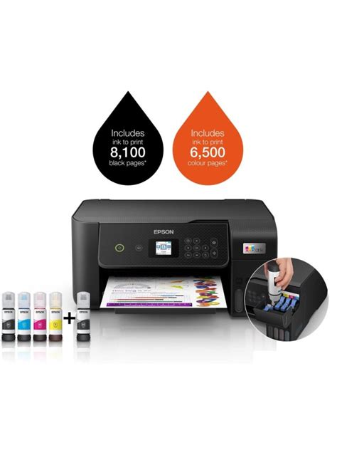 Epson EcoTank L3260 All in One A4 Colour Inkjet Printer with Wi-Fi ...
