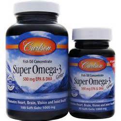 Carlson Super Omega-3 Gems - Fish Oil Concentrate (1000mg) on sale at ...