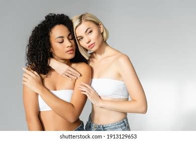 Nude Lesbian Couple Love On Their Stock Photo Shutterstock