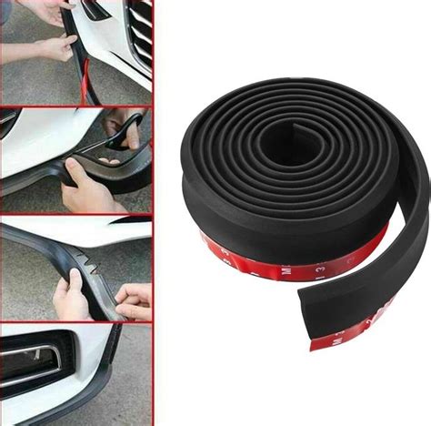 Cct Garage Ford Tourneo Courier Front Bumper Bottom Rubber Black Ez Lip