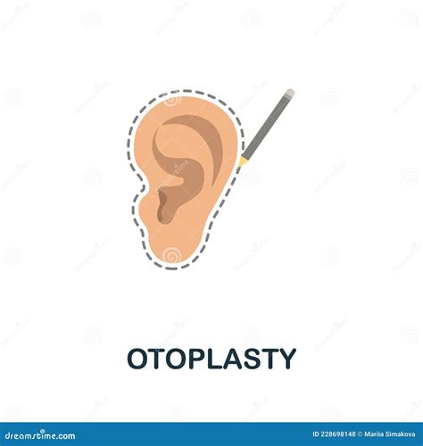 Otoplasty Icon From Plastic Surgery Collection Simple Line Element