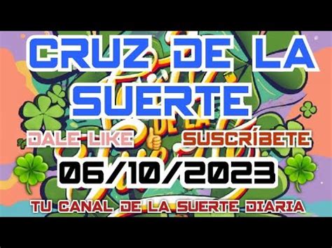 Cruz De La Suerte Para Hoy De Octubre Del Suerte