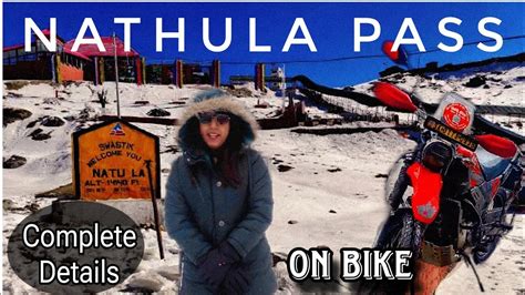 Gangtok To Nathula Pass By Bike Changu Lake Baba Harbhajan Singh