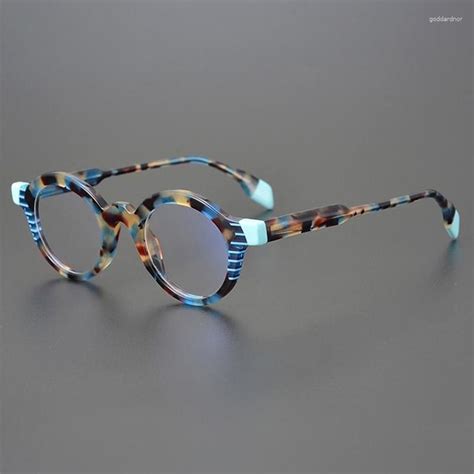 Sunglasses Frames Designer Hand-color Matching Personality Eyeglass ...