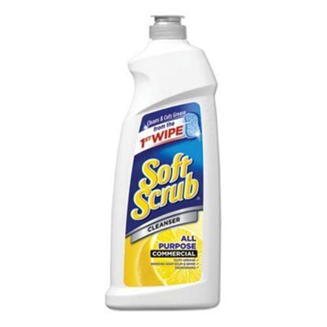 Soft Scrub Lemon Cleanser Non Bleach 36 Oz 6 Bottles Dia15020ct Ebay