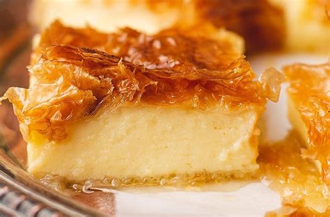 Galaktoboureko Greek Dessert Recipe Greek Gateway