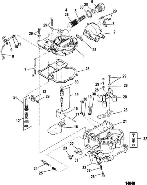 Sae J1223 Marine Carburetor Parts Diagram Mariner 30a Carbur