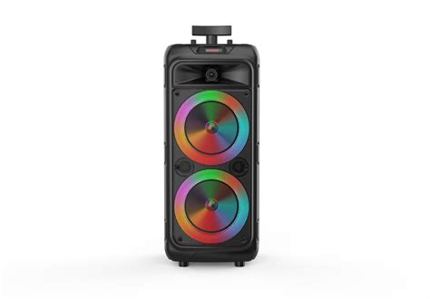High Power Home Theater System DJ Trolley Subwoofer Bluetooth Wireless