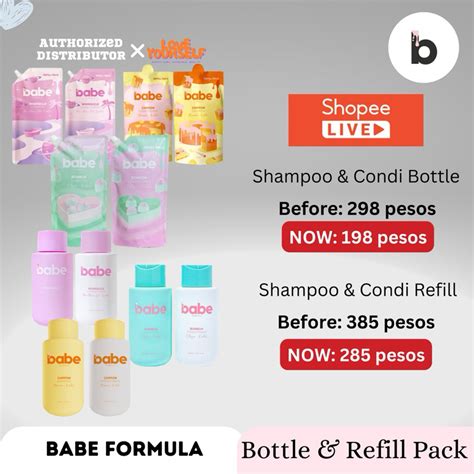 Babe Formula Bonbon Whimsicle Chiffon Shampoo And Conditioner